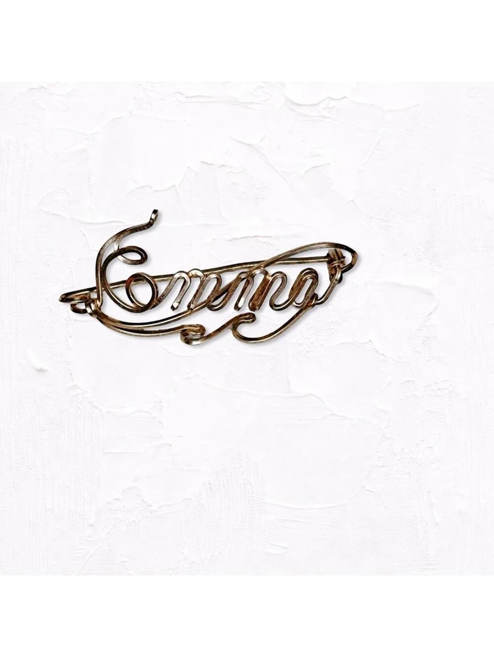 5629gc. Bronze Vintage Emma Brooch